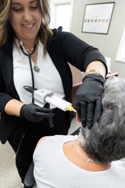 Hearing Aid Fitting in office